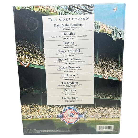 New York Post THE YANKEES CENTURY Parts 1 - 2 + Binder - Picture 4 of 11